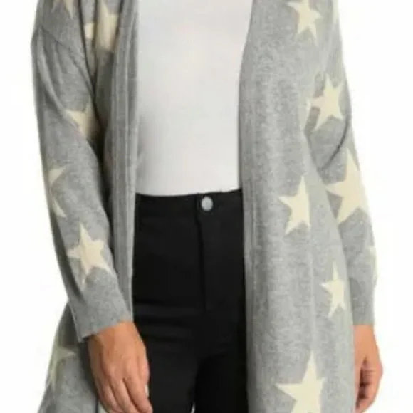 Philosophy, sweater, cardigan, star, extra small, cashmere, new
